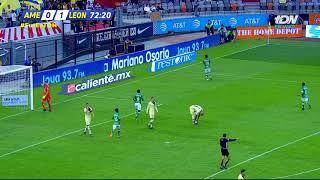 Gol de Á. Mena | América 0 - 2 León | LIGA Bancomer MX - Clausura 2019 - Jornada 6