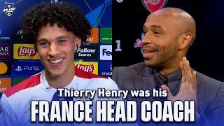 Maghnes Akliouche hails Thierry Henry's mentorship after they won silver together at the Olympics!