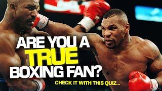 Boxing Quiz - Challenge Your Boxing Legends Knowledge