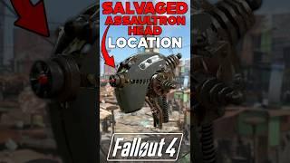 LEGENDARY SALVAGED ASSAULTRON HEAD WEAPON LOCATION IN FALLOUT 4