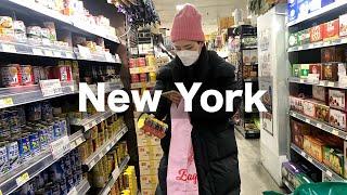 (ENG)뉴욕12년차 국제커플 주부 소울푸드 쇼핑/ K-food shopping in New York