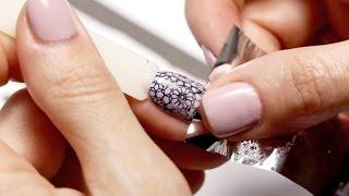 Nail Stamping - How To Use Foil Polish For Stamping