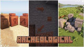 Archeological (Minecraft Mod Showcase) | Expanding Archeology in Minecraft | Forge 1.20.1