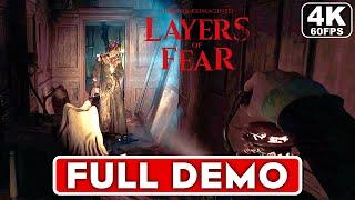 LAYERS OF FEAR Gameplay Walkthrough Part 1 FULL DEMO [4K 60FPS PC ULTRA] - No Commentary