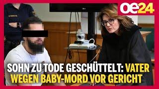 Sohn zu Tode geschüttelt: Vater (29) wegen Baby-Mord vor Gericht