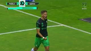 Gol de J. Furch | Puebla 0 - 1 Santos | Liga BBVA MX - Guardianes 2020 - Jornada 13