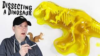 Jurassic World Mr DNA Dino Dig and Discover Tyrannosaurus Rex & Triceratops Dissection Review