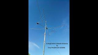 My Cobweb (single-wire) Antenna Build by  Tony Breathnach EI5EM