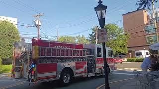 Westwood NJ Engine 1 Responding