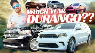 Dodge Durango Model Years Explained