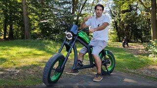 Weltneuheit: Das Chopper E-Bike X1P von Mangosteen – 750 Watt Power, 25/42 km/h Speed!