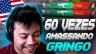 60 VEZES QUE O FRTTT AMASSOU OS GRINGOS NA RANKED!