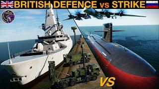 Could UK Be Defended From A Huge Russian Ballistic & Cruise Missile Strike? (WarGames 244) | DCS