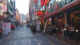 Donam-dong, around Sungshin Women's University Station and Central Street | Seoul South Korea 4K HDR