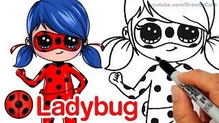 How to Draw Miraculous Ladybug step by step Chibi