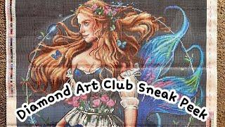 cottage girl mermaid by bethany gilbert | diamond art club ANNIVERSARY SALE sneak peek!