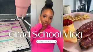 Grad School Vlog: An average day of a Masters Degree Student