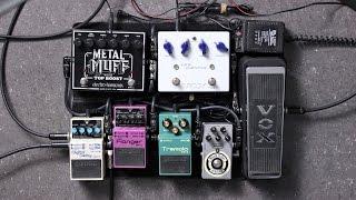 My pedalboard demo  (April 2016)