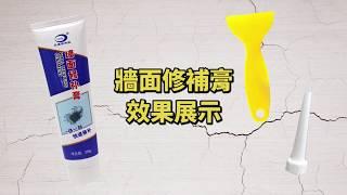 牆面修補膏 250g【好買居家】附刮刀料嘴 牆壁補牆膏 防水修補劑 牆壁修補膏 補土 補漆膏 批土 壁面修補膏 裂縫坑洞修復膏