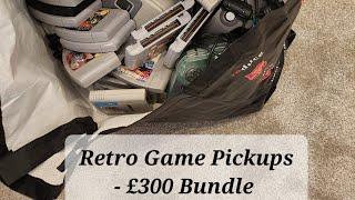 Retro Games Finds Pickups Episode 1 - £300 Bundle Over 20 Games SNES N64 Sega