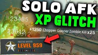 INSANE SOLO AFK UNLIMITED XP GLITCH / GOBBLE GUM GLITCH! BLACK OPS 6 BEST XP GLITCH!