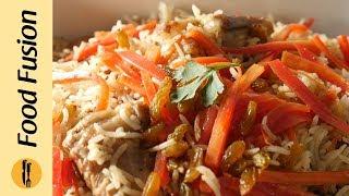 Kabuli Pulao ( Afghani Pulao) Simplified Recipe By Food Fusion