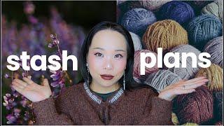 Spring Stashbusting Plans ! What's on my needles? | StitchWitch Podcast #stashbustspring