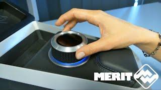 Merit Smart knob with adaptive haptic