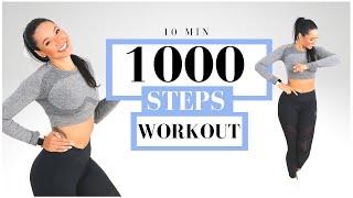 1000 Steps At Home Workout | Walking Challenge