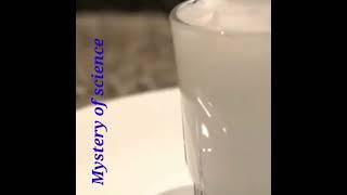 Liquid to solid as a magic #short #mystery of science #chemistry experiment #science experiment