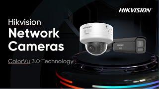 Network Cameras with ColorVu 3.0 Technology