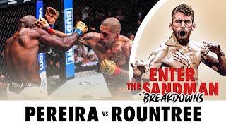 Alex Pereira’s Striking is Next Level | Pereira vs Rountree *Breakdown*