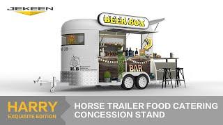 HARRY: Horse Trailer Food Catering Concession Stand