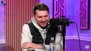 Luka Doncic and JJ Redick talk about the Gortat screen