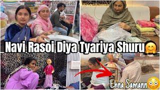 Navi Rasoi diya Tyariya Shuru,Mummy nal gye Shopping karn