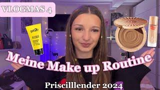 Priscilllender 2024 | VLOGMAS 4 | meine Makeup Routine 