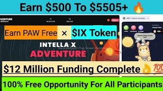 Get Free $IX Token Intella X Airdrop |  IntellaX Wallet Airdrop | IntellX $IX Confirmed Airdrop