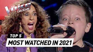 The Voice Kids Spain 2021: MOST TRENDING Blind Auditions 