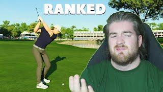 I GOT ANGRY IN RANKED... | PGA TOUR 2K23 Gameplay