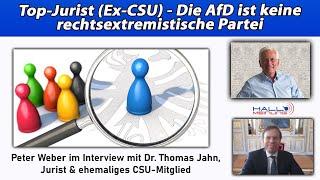 Top-Jurist (Ex-CSU) - Die AfD ist keine rechtsextremistische Partei