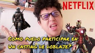 Como participar en un casting de doblaje??