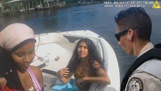 Police Catch Em With a Gun &  Smoking On Party Boat