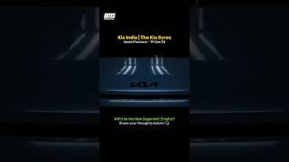 New Kia Syros World Premiere on 19 Dec'24 | Amitajmotorshow #automotivenews #suvlaunch #ytshorts