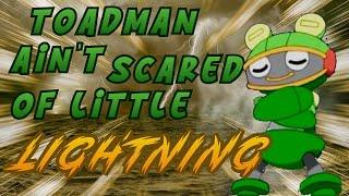 How to beat ToadMan without moving a muscle