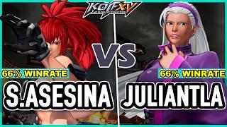 KOF XV ▰ Shermie Asesina (Leona/Athena/Shermie) vs Juliantla (Chizuru/Rock/Ash)