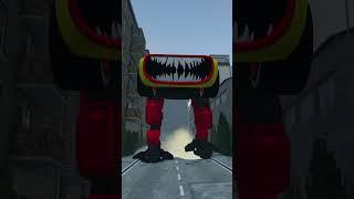 The Lightning McQueen VS The Lightning McQueen Robot Eater & Dump Truck Eater |BeamNG.Drive