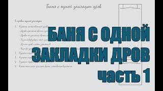 Как топить печь для бани Ферингер с одной закладки - часть 1. Пять правил и самый простой вариант.