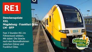 #028 | Führerstandsmitfahrt | Streckenupdate XXL | Magdeburg - Frankfurt Oder| Siemens Desiro HC