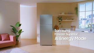 Heladera Freezer Superior con AI Energy Mode 