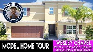 Beautiful Builder Model With 90% All Base Options Wesley Chapel | Gas | Gated NO CDD | MUST WATCH!!!